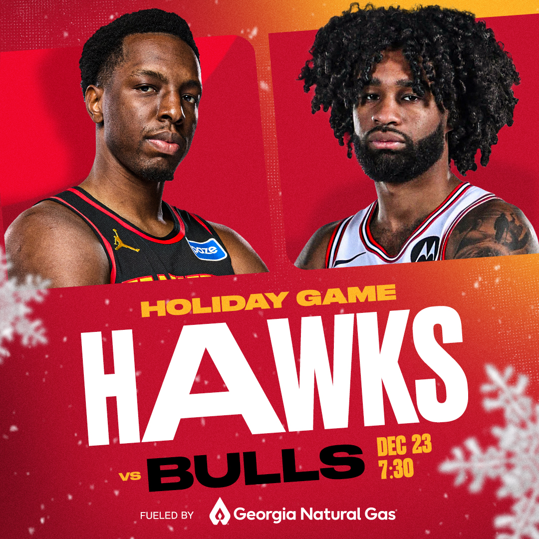 Holiday Game: Hawks vs. Bulls on 12/23