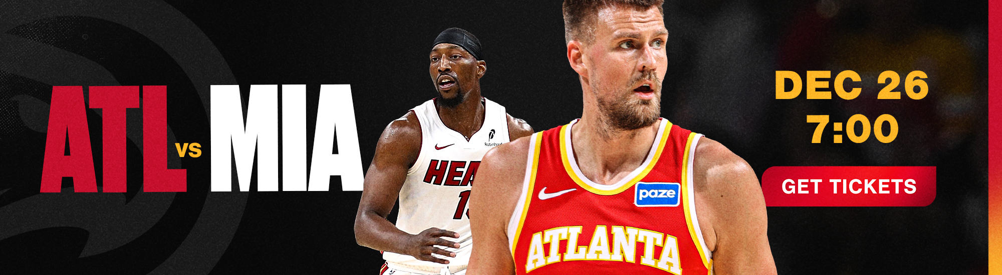 Hawks vs. Heat on December 26