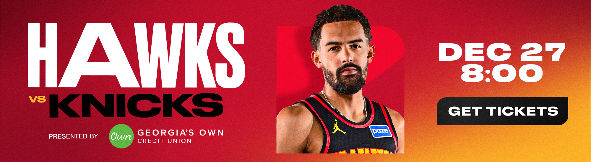 Hawks vs. Knicks on December 27