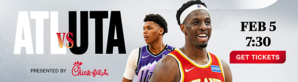 Hawks vs. Jazz on February 5