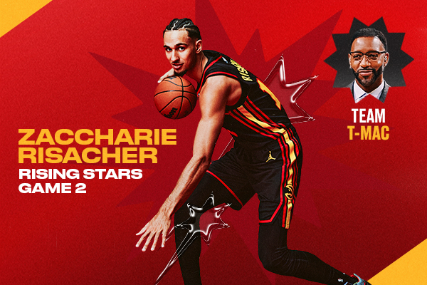  Zaccharie Risacher: Rising Stars Game 2