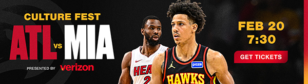 Hawks vs. Heat on February 20
