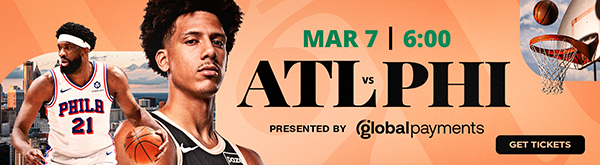 Hawks vs 76ers on March 7