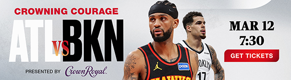 Hawks vs. Nets on March 12