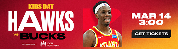 Hawks vs. Bucks on March 14