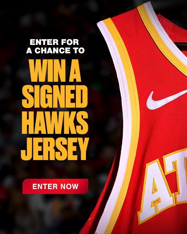 Enter for a chance to win a signed Hawks jersey!