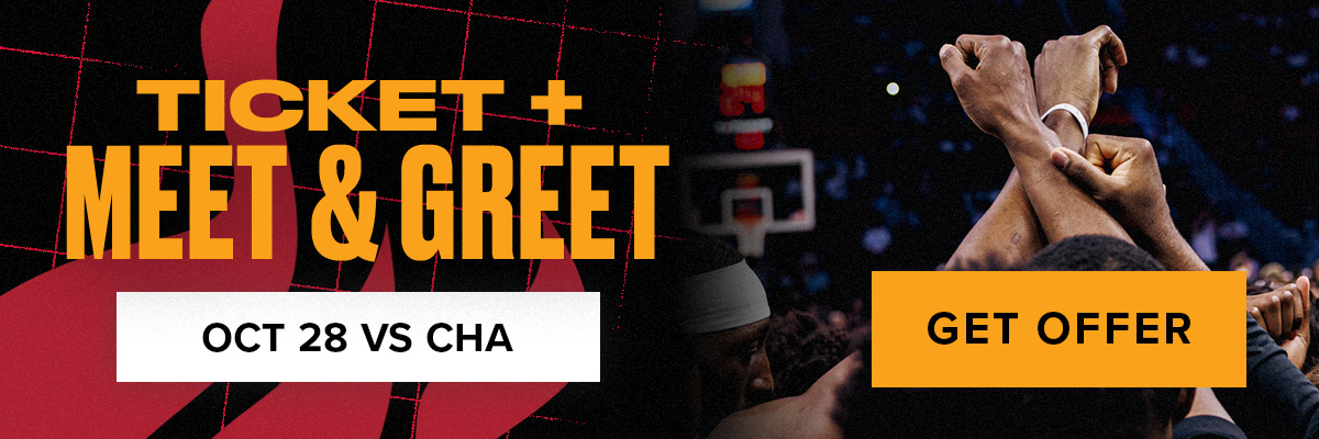 Ticket + Meet & Greet | Oct 28 vs CHA | Get Offer