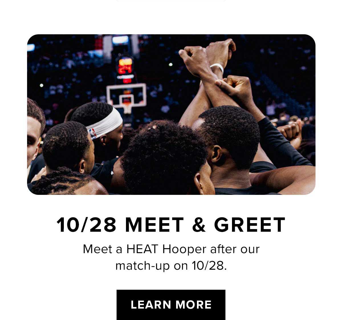10/28 Meet & Greet | Learn More