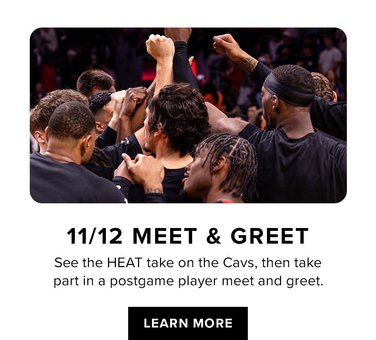 Meet & Greet | Learn More