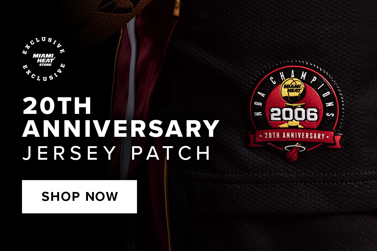 20th Anniversary Jersey Patch | Shop Now