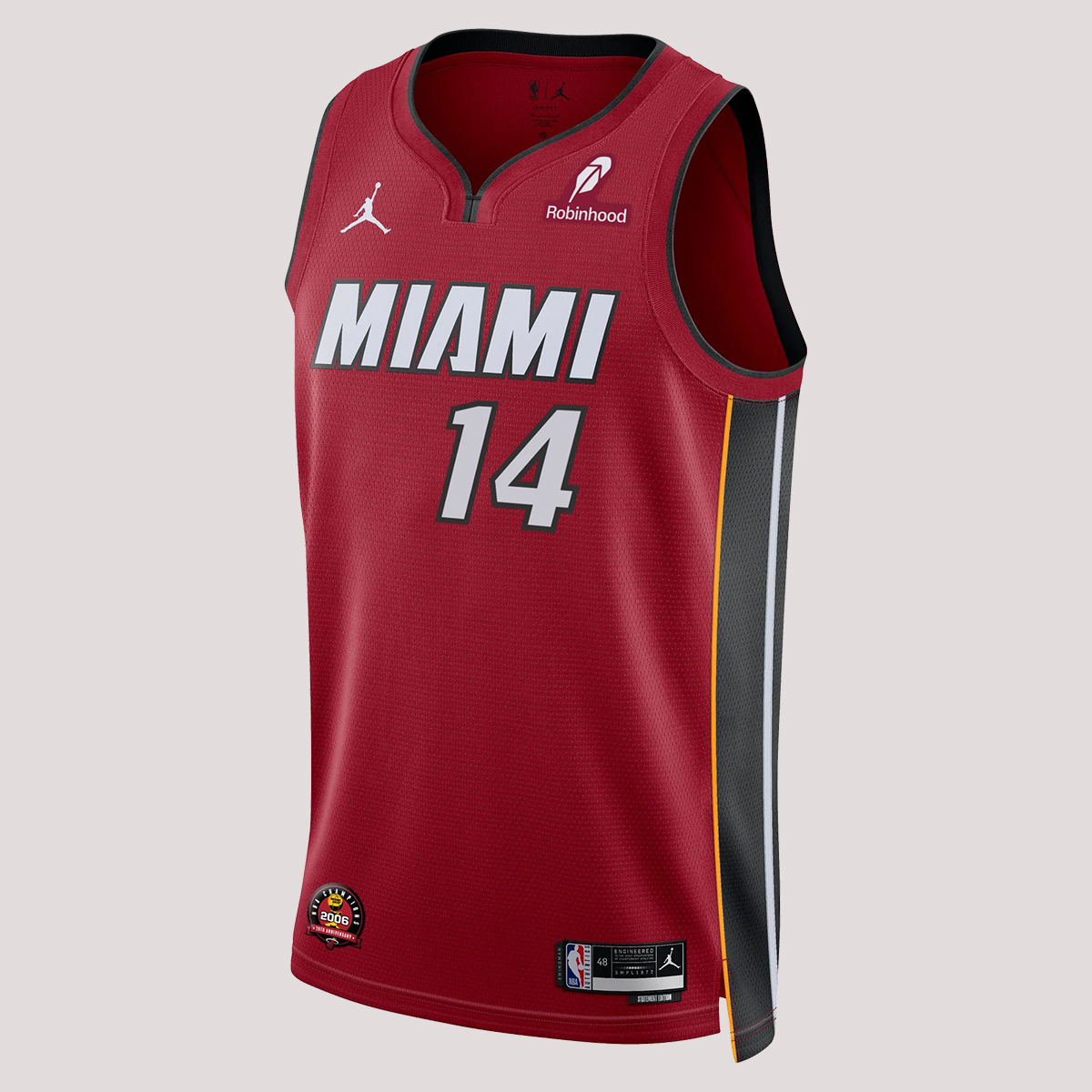 Tyler Herro Nike Jordan Brand Miami HEAT Statement Red Swingman Jersey