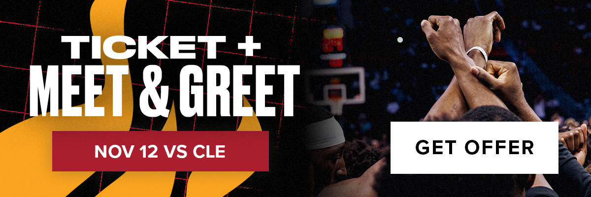 Ticket + Meet & Greet | Nov 12 vs CLE | Get Offer