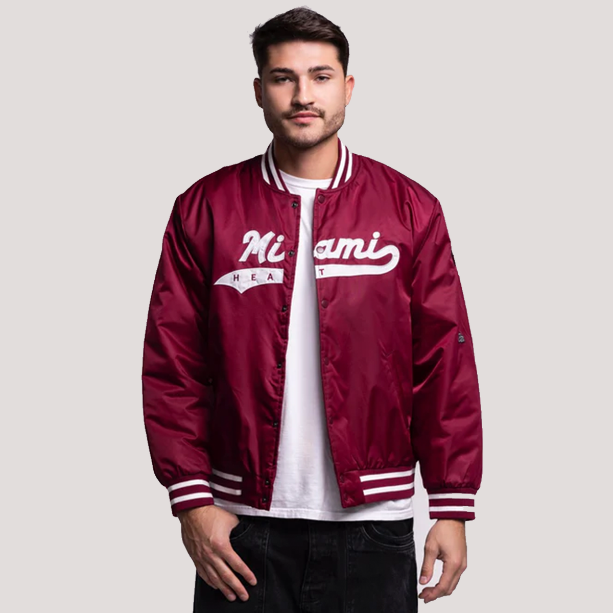 Hype and Vice Miami HEAT Varsity Jacket