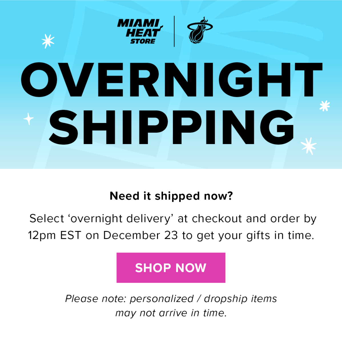 Holiday Overnight Shipping | Shop Now