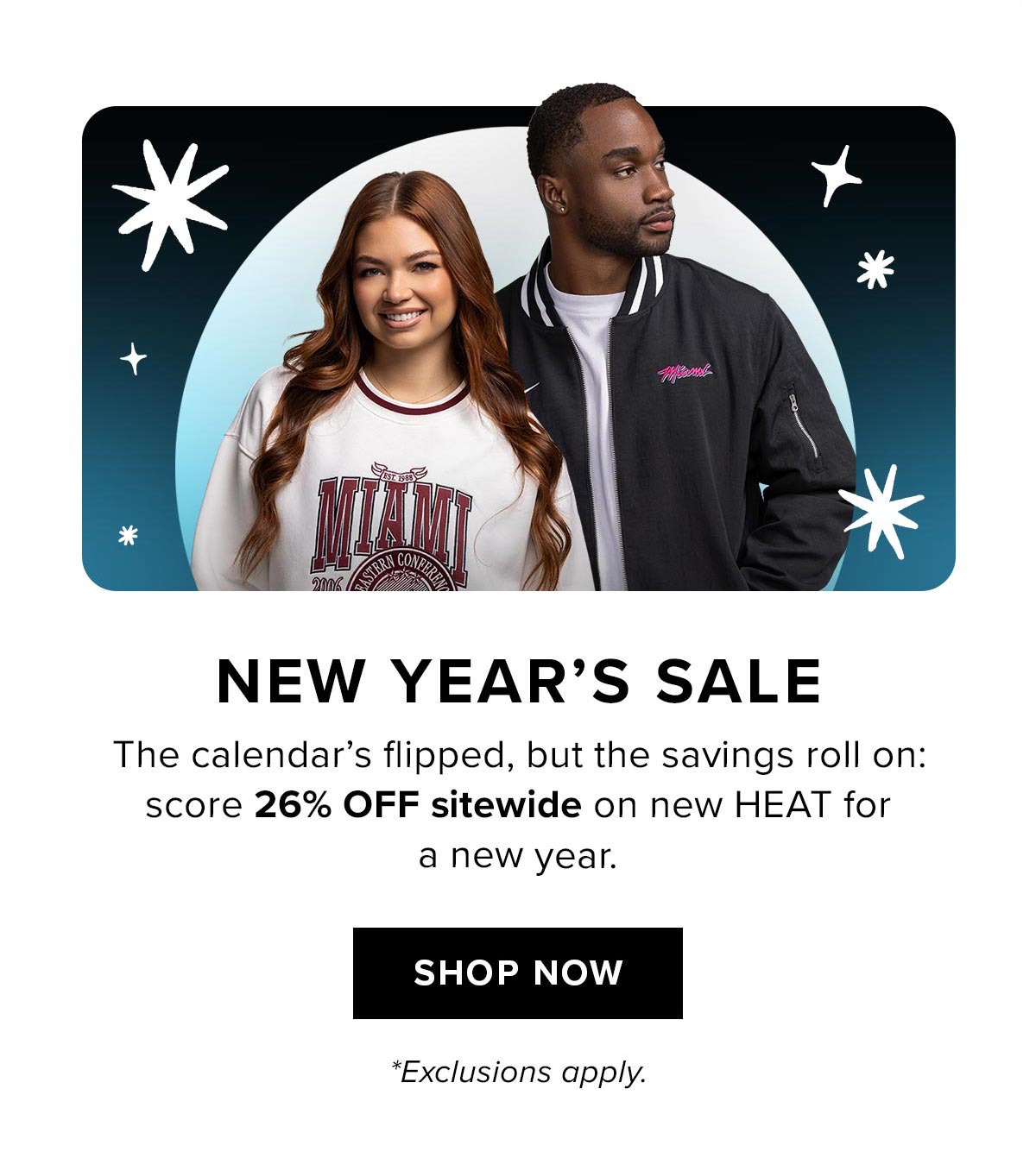 Miami HEAT Store New Year's Sale | Shop Now