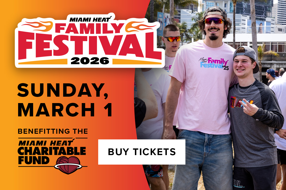 Miami HEAT Family Festival 2026 | March 1 | BUY TICKETS