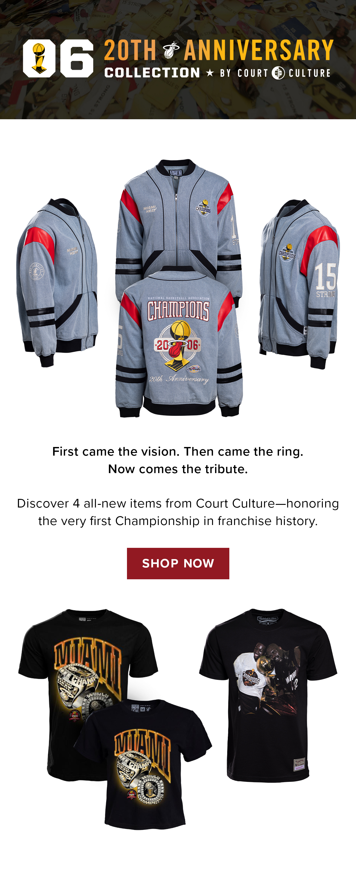 2006 20th Anniversary Collection by Court Culture | Shop Now