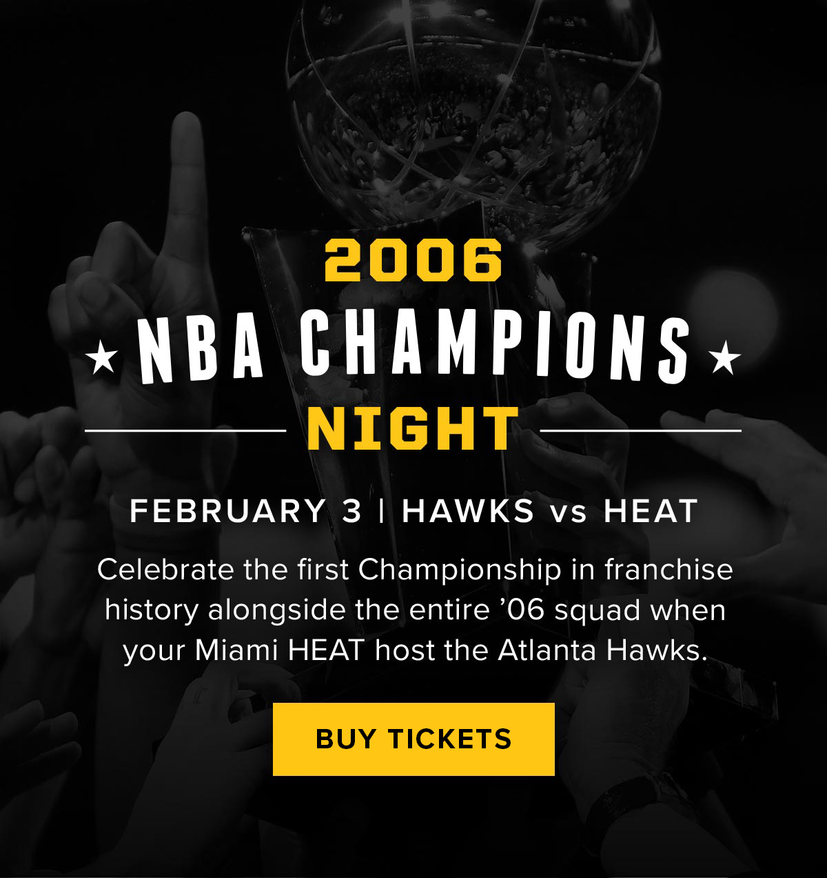 2006 NBA Champions Night | Buy Tickets