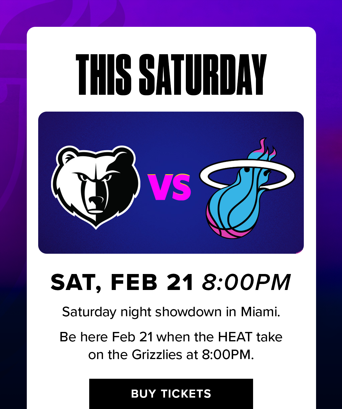 Sat, Feb 21 | Buy Tickets