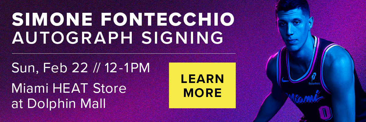 Simone Fontecchio Autograph Signing @ Dolphin Mall | Learn More