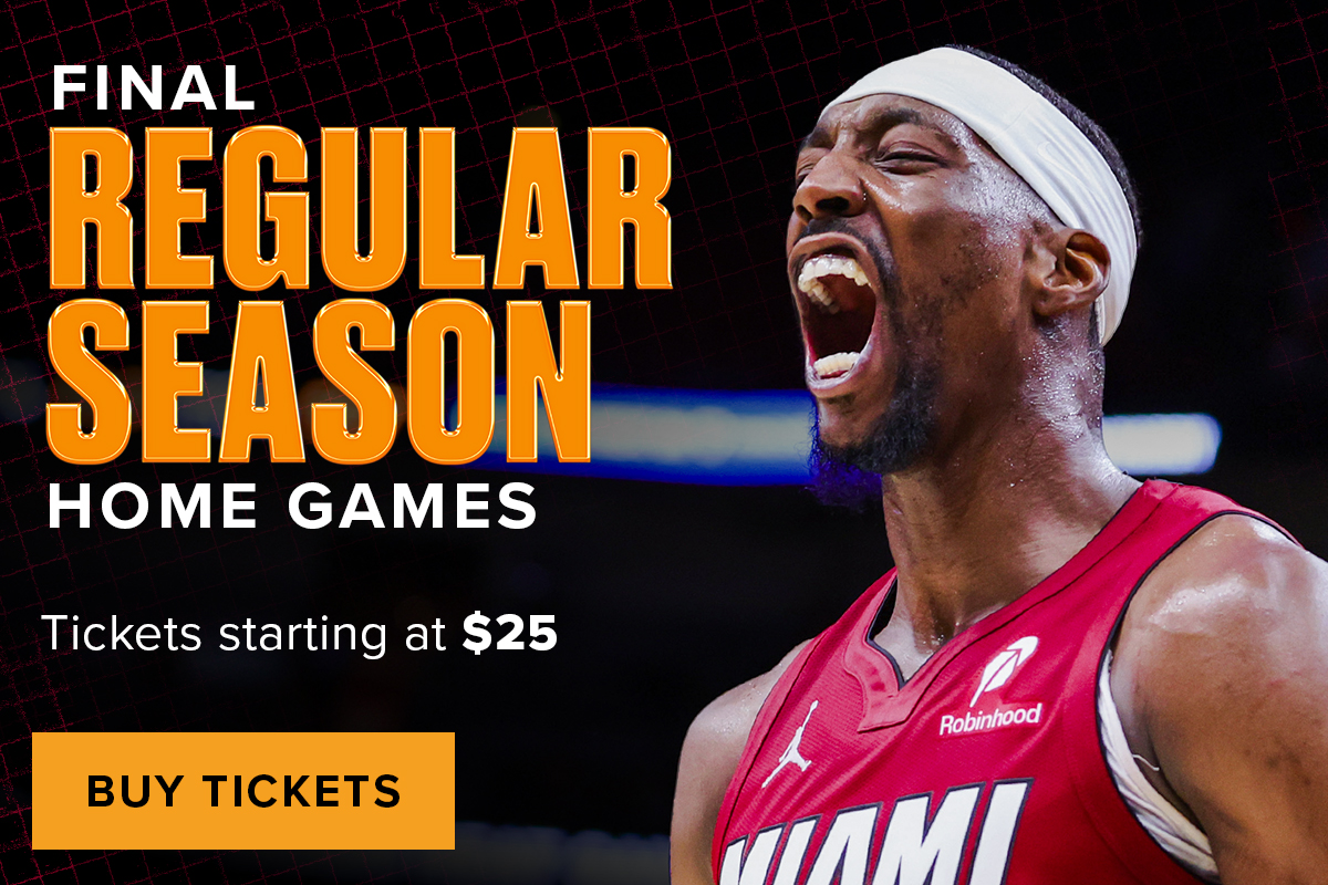 Final Regular Season Home Games | Tickets Starting at $25 | BUY TICKETS