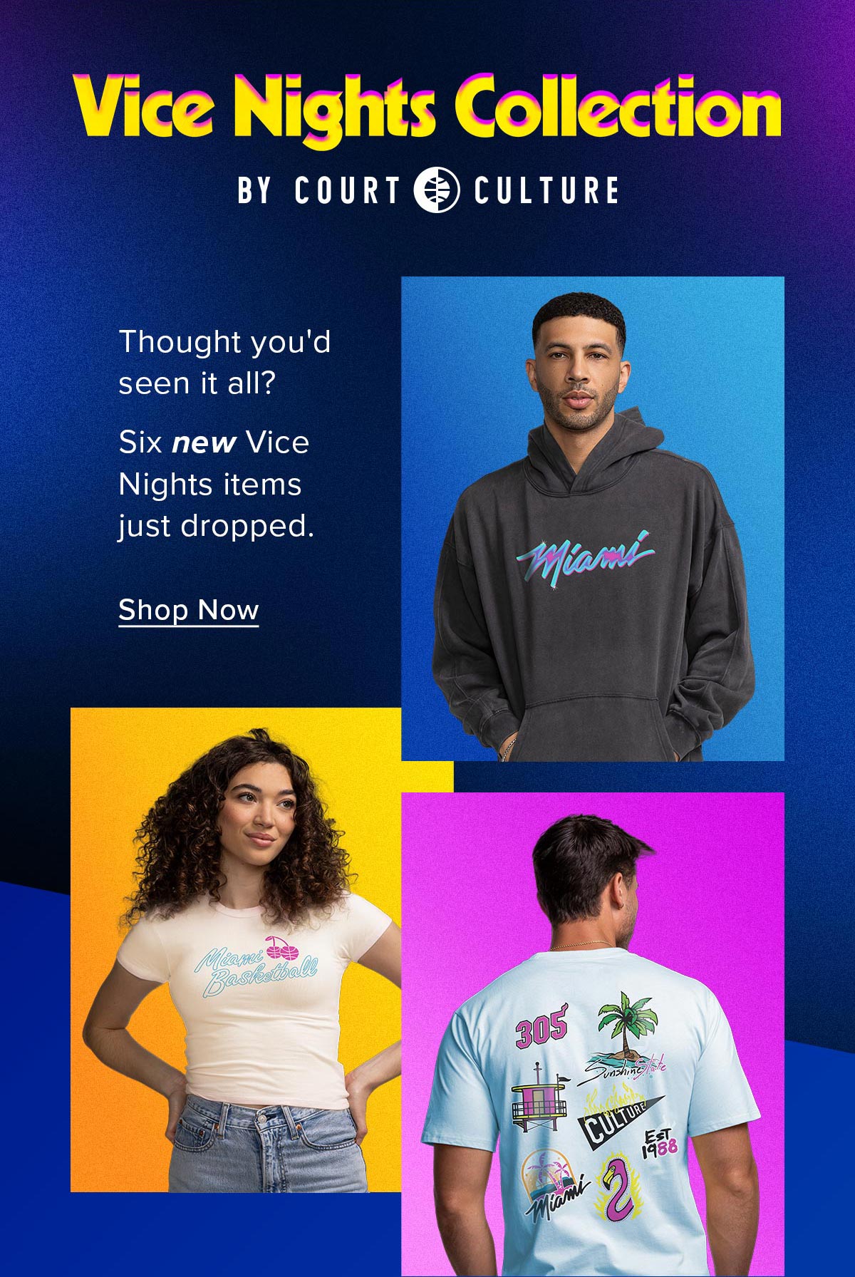 Vice Nights Collection | New Items Added | Shop Now