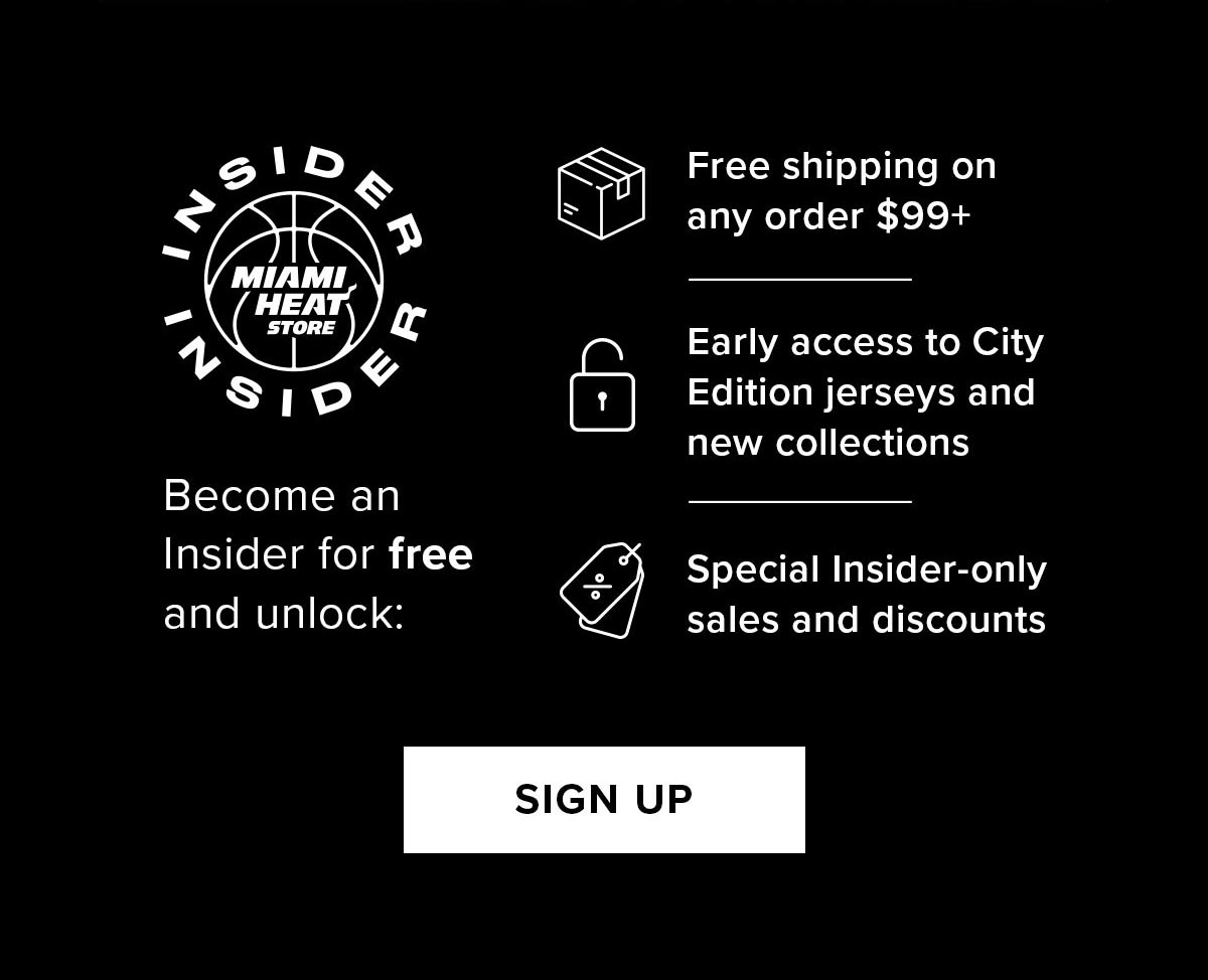 Miami HEAT Store Insider | Sign Up