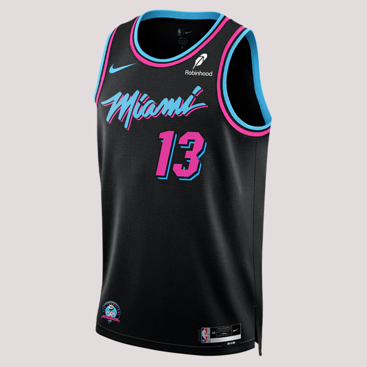 Bam Adebayo Nike Original Vice Nights Swingman Jersey