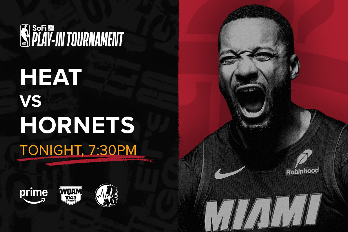 HEAT vs Hornets | Tonight at  7:30PM | Where to Watch