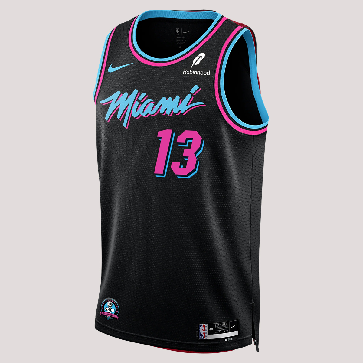 Bam Adebayo Nike Original Vice Nights Swingman Jersey
