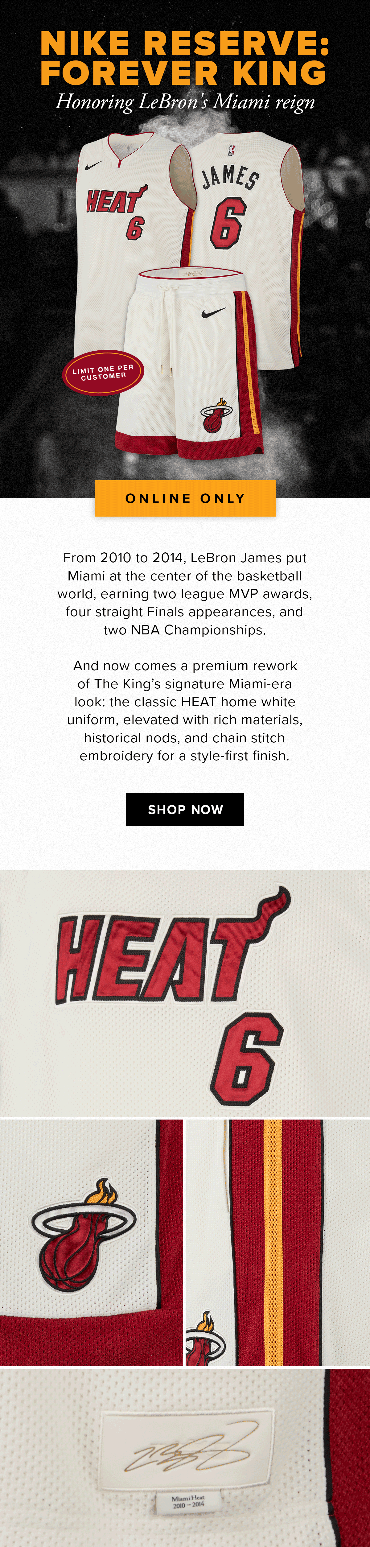  Nike Reserve: Forever King | Shop Now