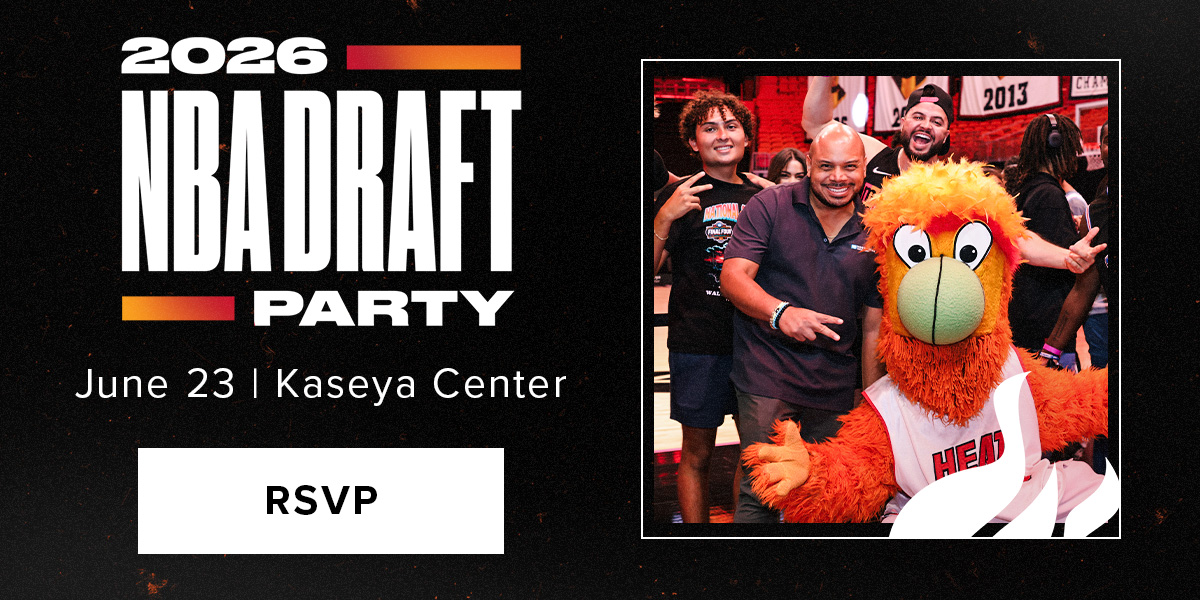 2026 Draft Party | June 23 at Kaseya Center | RSVP
