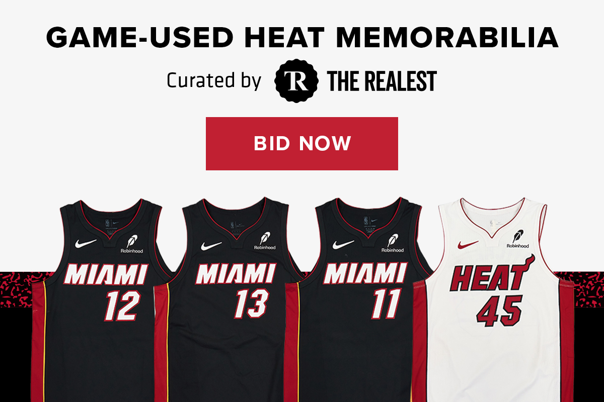 Game-Used HEAT Memorabilia | Bid Now 