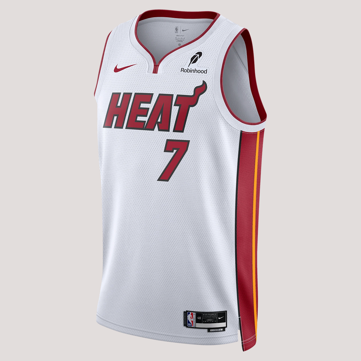Giannis Antetokounmpo Nike Miami HEAT Association White Swingman Jersey