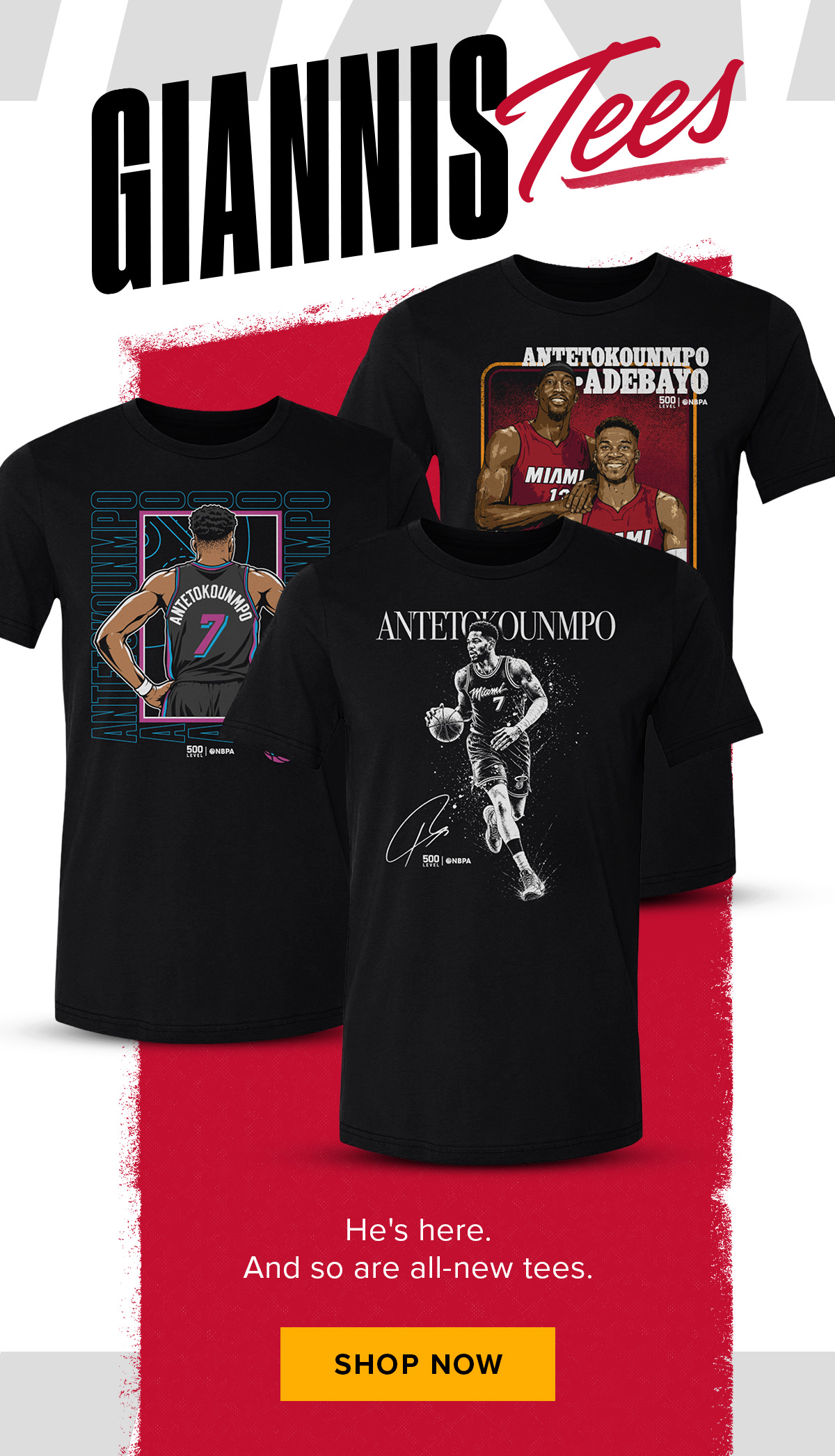 Giannis Tees | Shop Now