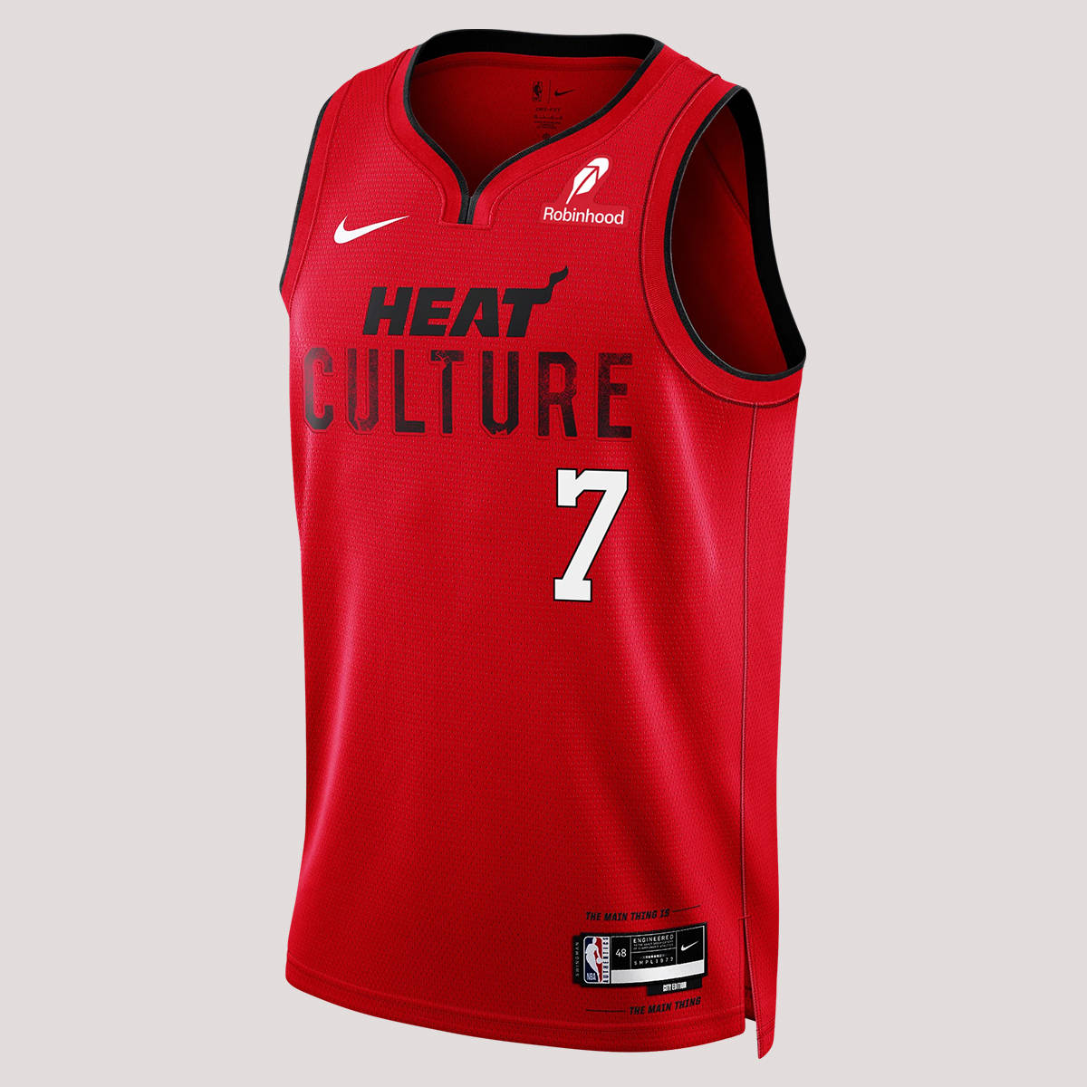Giannis Antetokounmpo Nike HEAT Culture: Blood Red Swingman Jersey