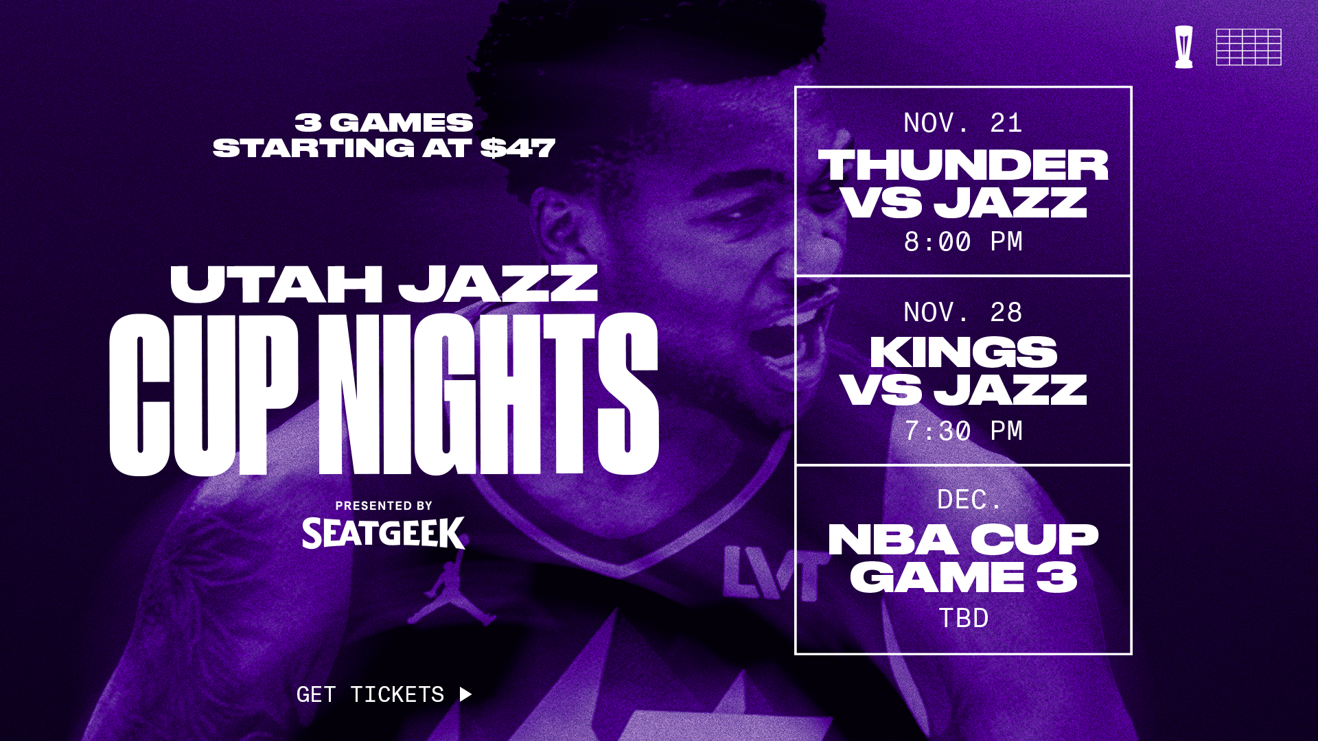 Utah Jazz Cup Nights