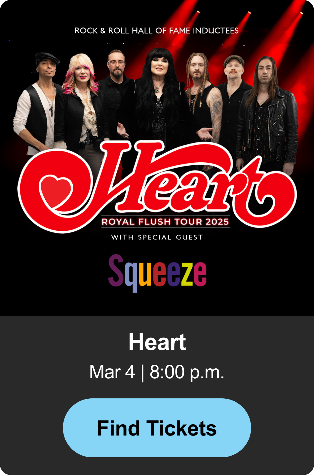 Find Tickets - Heart