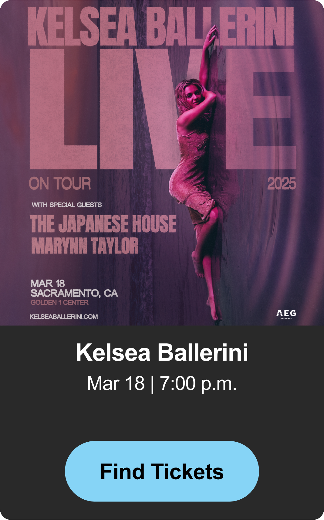 Find Tickets - Kelsea Ballerini