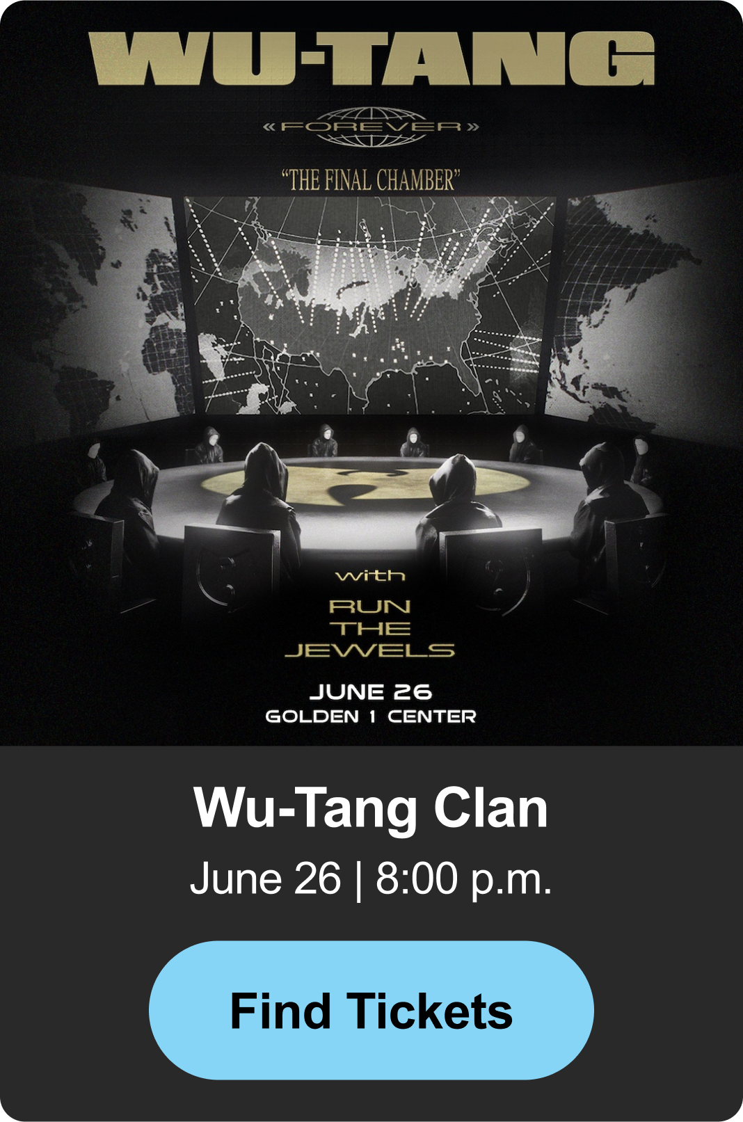 Find Tickets - Wu-Tang
