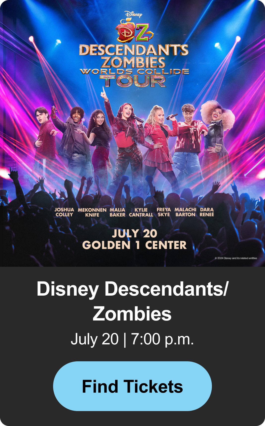 Find Tickets - Disney Descendants