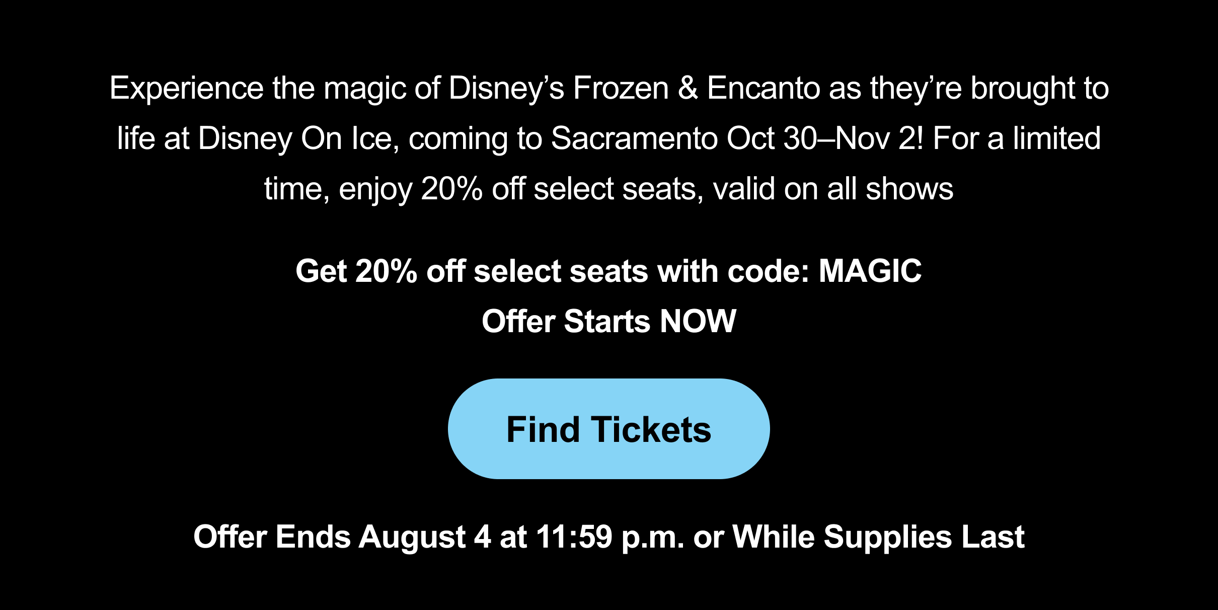 Find Tickets - Disney on Ice