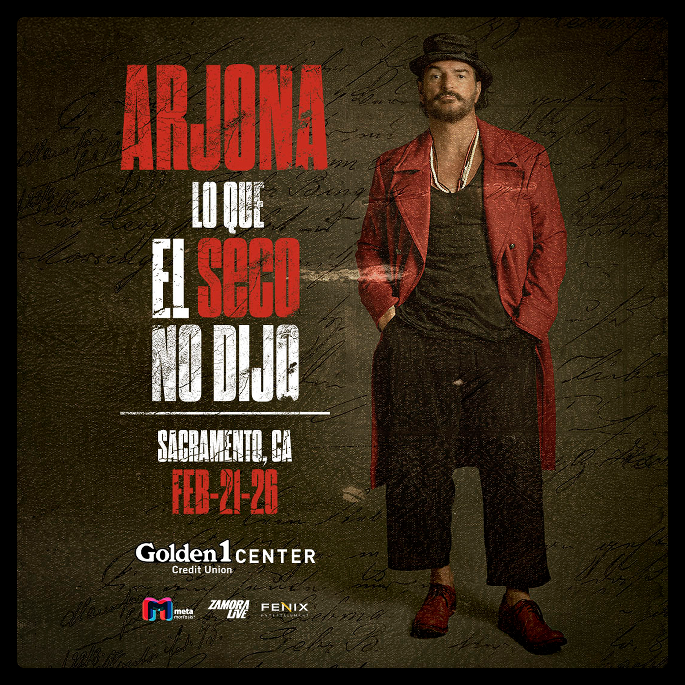 Find Tickets - Arjona
