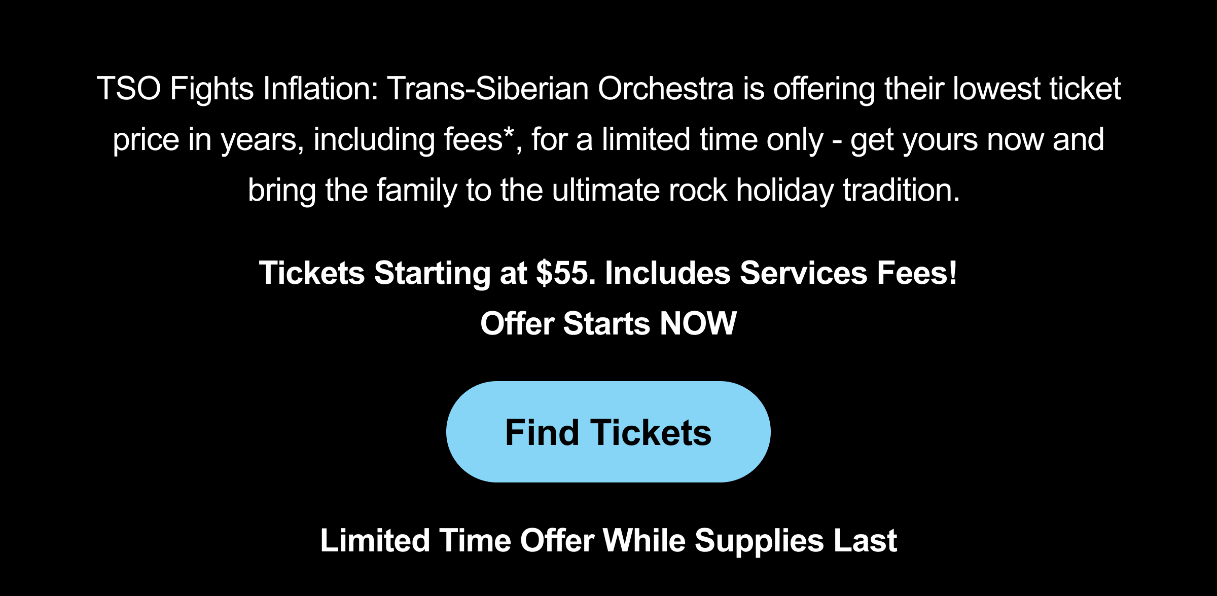 Find Tickets - Trans-Siberian Orchestra