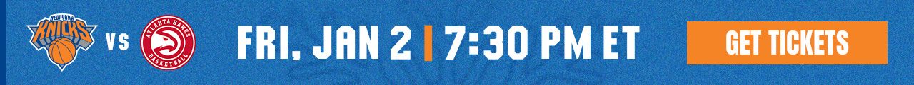 Friday 1/2 NYK vs ATL