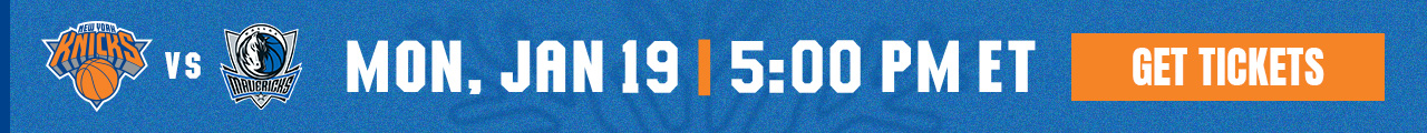 Wednesday 1/19 NYK vs DAL