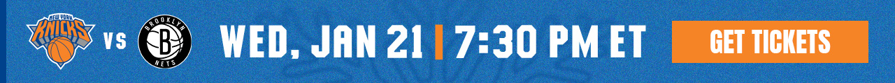 Wednesday 1/21 NYK vs BKN