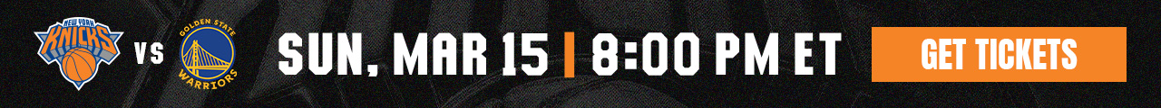 Sunday, 3/15 NYK vs GSW