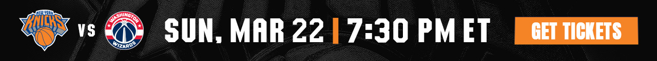 3/22 NYK vs WAS