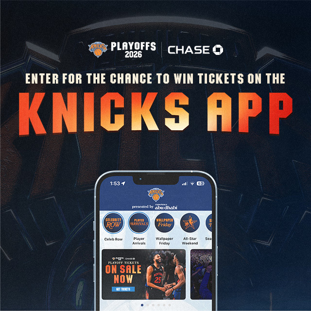 Round 1 Sweepstakes presented by Chase